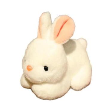Imagem de Coelho De Pelúcia Branco, Brinquedo Macio Para Crianças, Presente Para