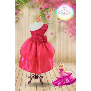 Imagem de Vestido Luxo Pink Tema Barbie