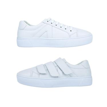 Imagem de Kit Sapatenis Feminino Fechamento Com Velcro e Elástico-Feminino