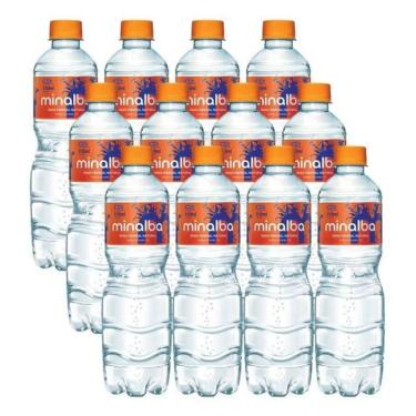 Imagem de ÁGUA MINERAL MINALBA COM GÁS 310ML PACK COM 12/UNID