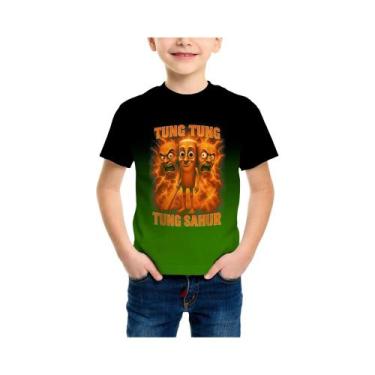 Imagem de Camisetas Infantis De Desenho Animado Para Meninos, Anime, Jogo De IA,