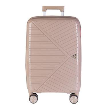 Imagem de Mala de bordo viagem 20" polipropileno Detroit - Grandbag, Bege