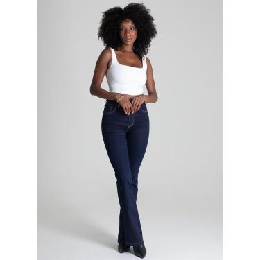 Imagem de Calça Jeans Sawary Boot Cut - 275530 - BLACK BLUE 40-Feminino