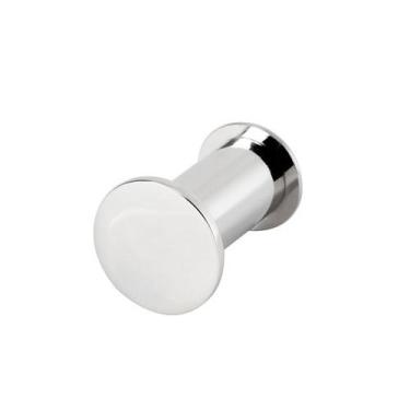 Imagem de Cabide de Parede Banheiro 4,5cm em Aço Inox Polido Brilhante Linha Tes