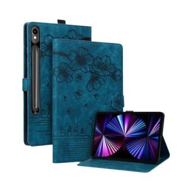 Imagem de Capa Flip Luxuosa Com Suporte Para Samsung Galaxy Tab S10 FE plus 13.1