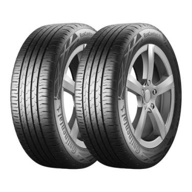 Imagem de Kit 2 Pneus Continental Aro 15 185/60R15 ContiEcoContact 6 88H