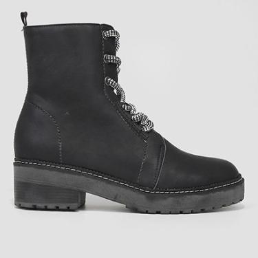 Imagem de Bota Coturno Studio Ana Paula Cano Curto Feminina-Feminino