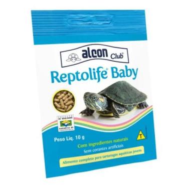 Imagem de Ração P/ Filhotes De Tartaruga Alcon Reptolife Baby 10g