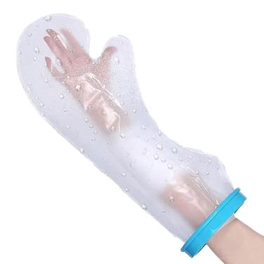 Imagem de Capa Protetor Gesso Curativos de Banho Protetora de Feridas Luva Pos-Cirurgico Impermeavel Machucado Cicatrizacao