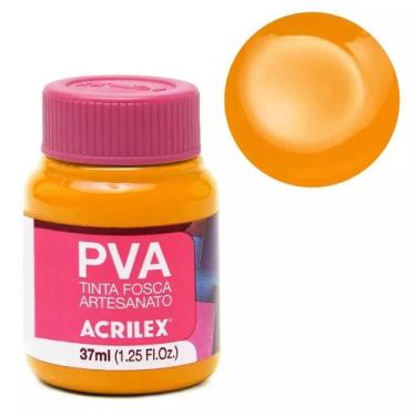 Imagem de Tinta Pva Fosca 37ml 536 Amarelo Cadmio Acrilex