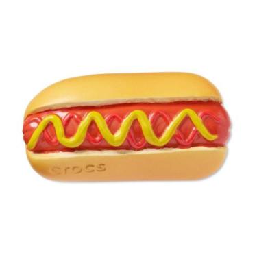 Imagem de Jibbitz Cachorro Quente Mergulhado na Mostarda Único, Unico, Un