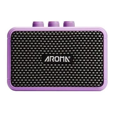 Imagem de Amplificador de Guitarra Aroma 5W Bluetooth AG04 Compacto Mini Pequeno