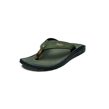 Imagem de OLUKAI Sandálias de praia masculinas Ohana, chinelos resistentes à água, suporte de arco e ajuste confortável, leve e durável, aderência e tração aprimoradas, Kona/Kona, 7