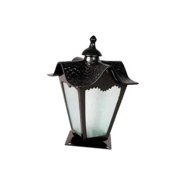 Imagem de Luminária Colonial para Muro Madri em Alumínio e Vidro