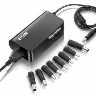 Imagem de Fonte Universal Para Notebook 90w Elgin - 8 Plugs
