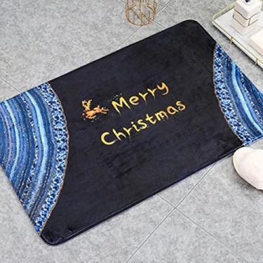 Imagem de Tapetes de porta para decoração de interiores Tapetes de cozinha antiderrapantes Tapetes de banheiro Absorvente de água Tapete de banheiro absorvente de água Tapete antiderrapante 60 x 91 cm