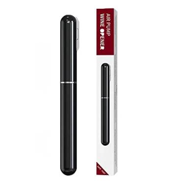 Imagem de Abs Agulha De Caneta Pneumática Aberto De Garrafas 1 Pcs,Abridor De Vinho Com Bomba De Ar Com Cortador De Papel Alumínio ,De abertores pneumáticos de Para Amantes De Vinho (Preto)