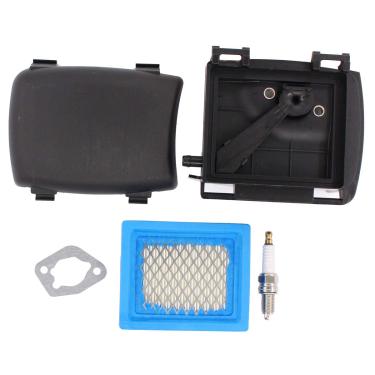 Imagem de Kit de limpador de base de filtro de ar Motoku 14 743 03-S para Kohler XT650 XT675 Motor Husqvarna Toro de 56 cm cortador de grama reciclador