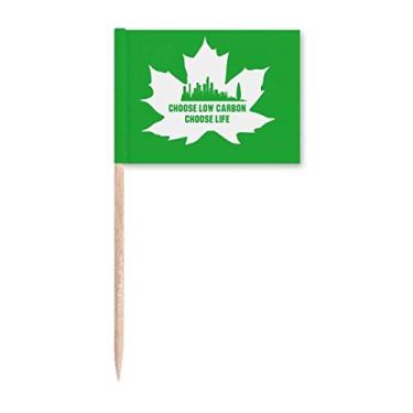 Imagem de Green Homes Civilizadas People Palito de Dente Marcador Topper Decoração de Festa