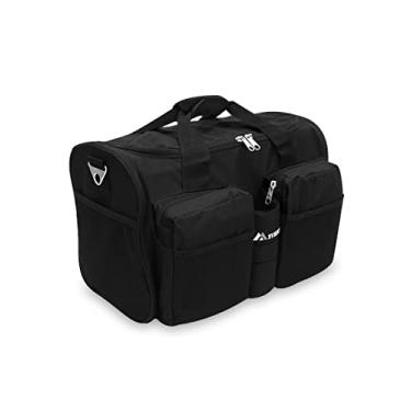 Imagem de Everest Bolsa de academia com bolso molhado, Bolsa para academia com bolso molhado, Preto, One Size