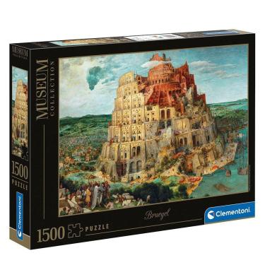 Imagem de Puzzle 1500 Peças Torre De Babel - Bruegel - Clementoni
