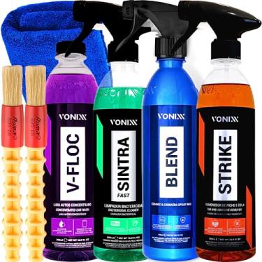 Imagem de Kit Automotivo Lavagem V-floc Sintra Blend Strike Vonixx