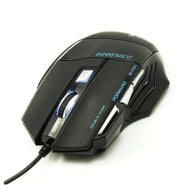 Imagem de Mouse Gamer Laser 3200dpi com Fio USB