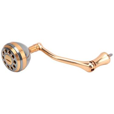 Imagem de OUKENS Alça de carretel de pesca, alça de conversão carretel de pesca alça parafuso de liga de alumínio para molinete giratório (G)