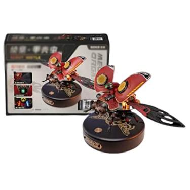 Imagem de Montado Quebra-cabeça Quebra-cabeças 3d Metal Quebra-cabeças Para Adultos Modelo Brinquedo Presente Para Adolescentes Diy Artesanato Kits Presentes Hobby Exclusivos Decoração Do Quarto Engraçado