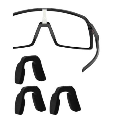 Imagem de HILEEN Almofadas de nariz de substituição para Oakley Sutro OO9406 | Sutro S OO9462 | Sutro Lite OO9463 | Sutro ventilado | Óculos de sol Sutro Lite Sweep OO9465 | Óculos de sol 3 peças