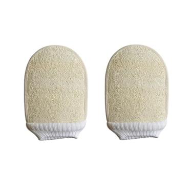 Imagem de DOITOOL Bucha De Banho 2 Unidades removedor de pele morta para o corpo luva esfoliante para corpo banho purificador esponjas esfregão de esponja acessórios de banheiro luvas banheira
