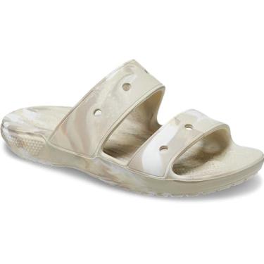 Imagem de Sandália crocs classic sandal marbled bone/multi - 38