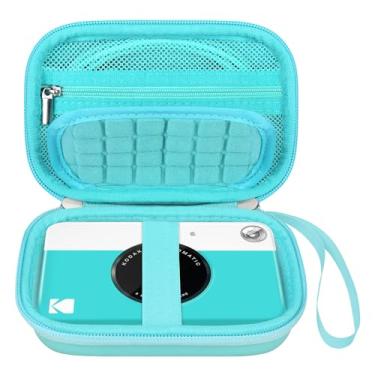 Imagem de Elonbo Estojo de transporte para câmera KODAK Printomatic digital de impressão instantânea, bolsa de armazenamento portátil para impressora fotográfica Bluetooth, bolsa de malha para papel fotográfico