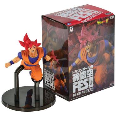 Imagem de Action Figure Dragon Ball Super Goku Fes Super Saiajin God