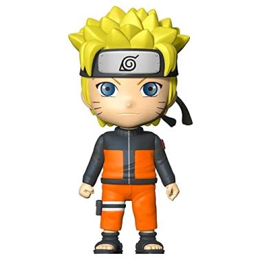 Imagem de Elka Boneco Naruto Uzumaki Chibi - Naruto Shippuden, Boneco laranja c/preto cabelo amarelo