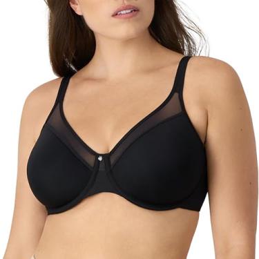 Imagem de Bali Sutiã feminino One Smooth U ultra leve, com aro, alças conversíveis, Preto, 36C