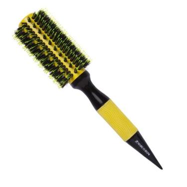 Imagem de Escova profissional thermal ceramic yellow 57mm marco boni