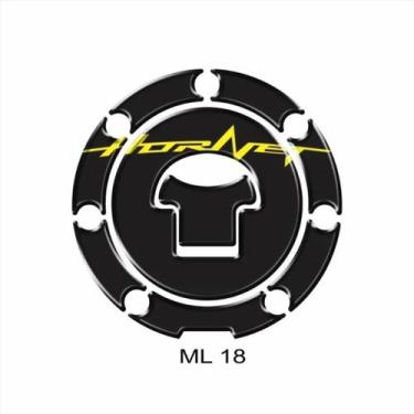 Imagem de Adesivo Resinado Cb 600cc Hornet Protetor De Bocal - Resitank