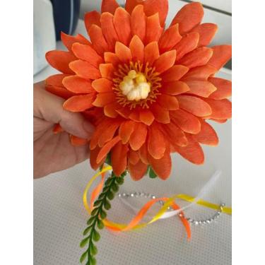 Imagem de Tiara borboleta Fantasia Carnaval Papilloo, Laranja
