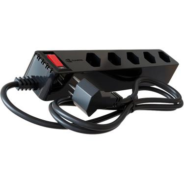 Imagem de Filtro de Linha com Proteção DPS 3P Energia 5 Clamper Preto