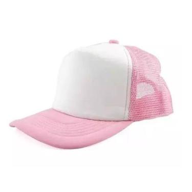 Imagem de Boné Trucker rosa claro para Sublimação - Mec