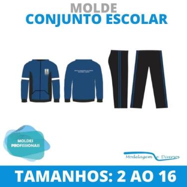 Imagem de Molde conjunto escolar, modelagem&diversos, correios