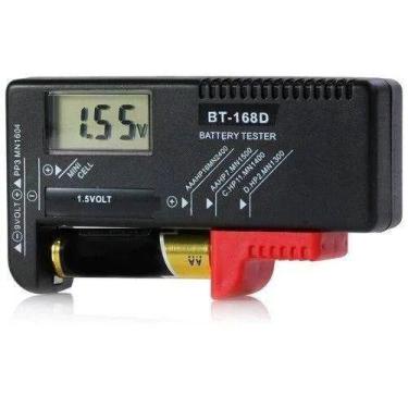 Imagem de Medidor Digital de Pilha e Bateria AA / AAA / 9V Carga - Jiaxi