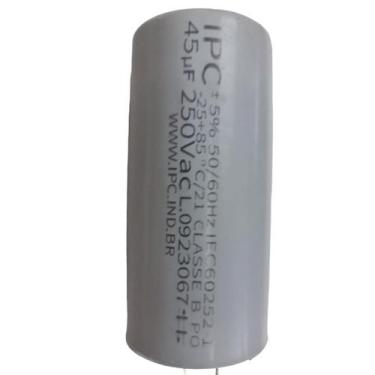Imagem de Capacitor Lavadora Brastemp Consul Electrolux 45uf 127v 110v - IPC