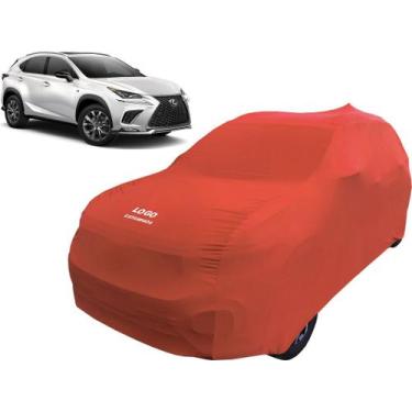 Imagem de Capa Cobrir Carro Automotiva Protetora Lexus NX 300 - Mz, Vermelha