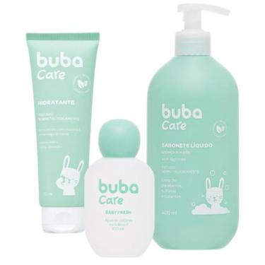 Imagem de Kit Bebê Sabonete Líquido 400ml Colônia Baby Fresh Hidratante Corporal