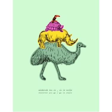 Imagem de A4ish Bullet Notebook, Planner 102 sheets - Bullet Pages, Large Notes Area, To Do List Daily Planning, Dot Grid: For life's adventures, plan it good! Simple dot grid, bullet journal - GO IN STYLE