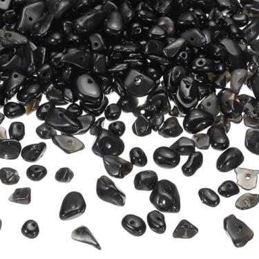 Imagem de PATIKIL Miçangas de pedra lasca, pedras irregulares, pedras irregulares, pedras soltas, contas para fazer joias faça você mesmo, colar e brinco, Cristal artificial, Cristal artificial