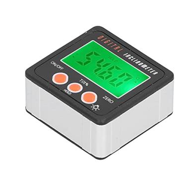 Imagem de Ferramenta Magnética de Nível de Inclinômetro Digital - Pequeno Transferidor Eletrônico para Medição de ângulo