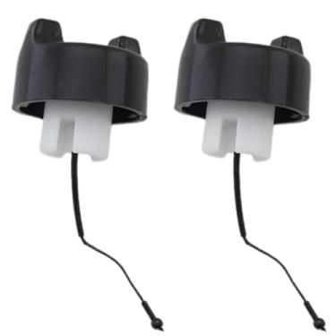 Imagem de Hyceker Tampa de tanque de combustível de gás de 2 peças para serras de corte de concreto Stihl TS410 TS420 TS440 TS700 TS800 TS480i TS500i TS350, tampa de combustível de gás de estilo mais antigo